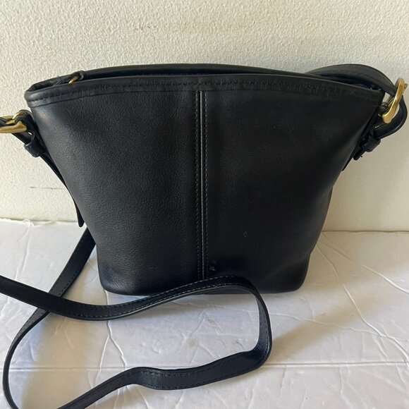 90'S COACH VINTAGE SOHO MINI GLOVETANNED LEATHER CROSSBODY BAG 4107 - Picture 4 of 9